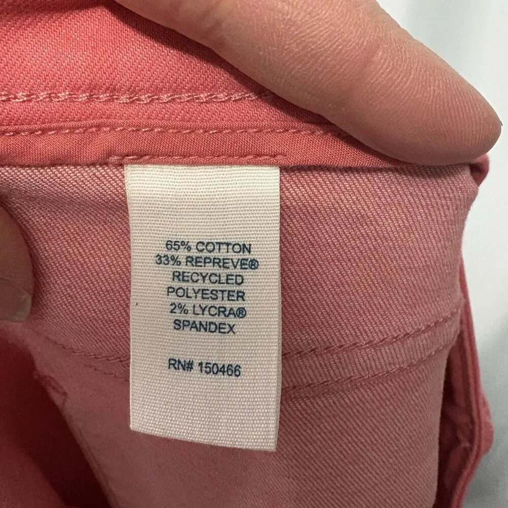 MARKET & SPRUCE StitchFix Dark Pink Dylan High Rise Garment Dye Short Womens 24W